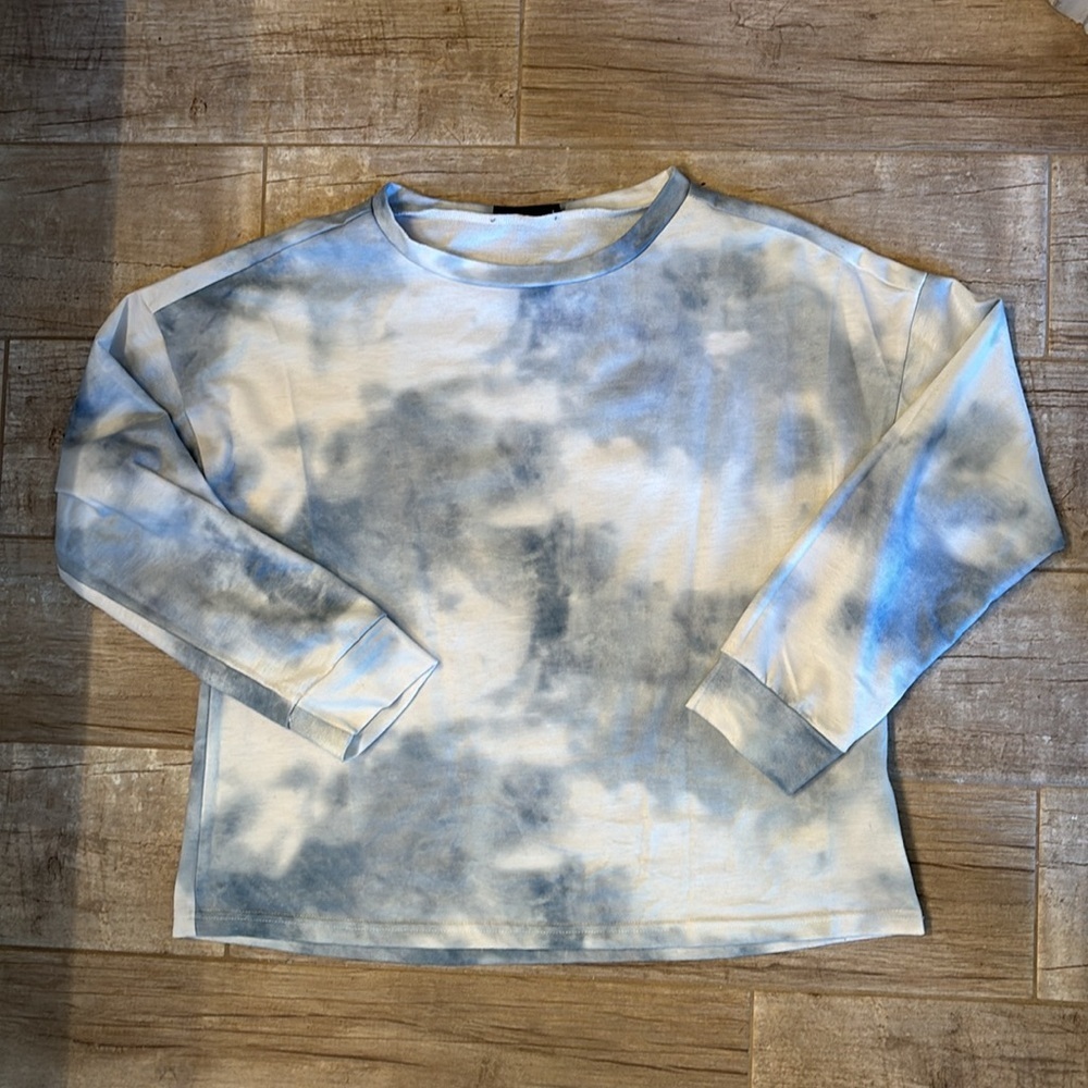 Blue Tie-Dye Lounge Set - Picture 3 of 3